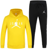 23 Print Autumn winter Hot Sale Men's Sets Hoodie+pants 2 Pieces Sets Casual Tracksuit Male Sportswear Gyms Fitness Sweatpants