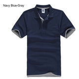 Plus Size XS-3XL Brand New Men's Polo Shirt High Quality Men Cotton Short Sleeve shirt Brands jerseys Summer Mens polo Shirts